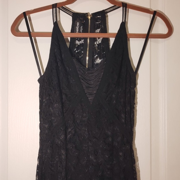 BEBE Black lace bodycon dress - Picture 3 of 8